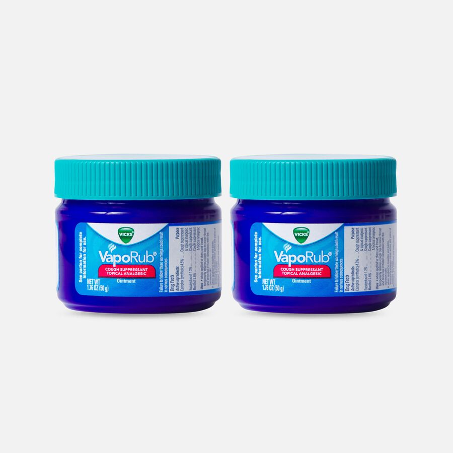 Vicks Original VapoRub, 1.76 oz. (2-Pack), , large image number 0