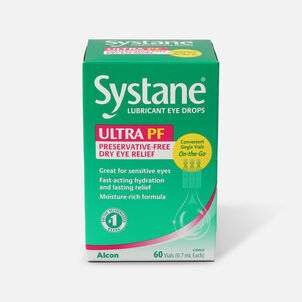 Systane Ultra Preservative Free Lubricant Eye Drops, 60 ct.