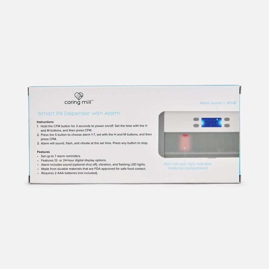 Caring Mill&trade; Smart Pill Dispenser with Alarm, , large image number 3