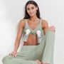 Larken X Nursing + Hands-Free Pumping Bra, Sage, Medium, Sage, large image number 4