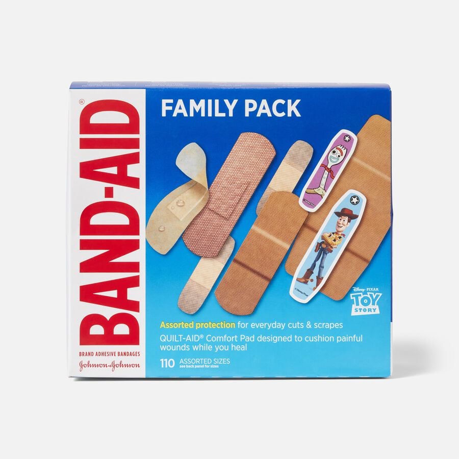 BAND-AID&reg; Family Pack Adhesive Bandages, 110 ct., , large image number 0