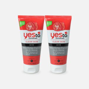 Yes To Tomatoes Charcoal Detoxifying Mud Mask (2-Pack)
