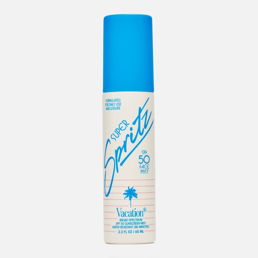 Vacation Super Spritz Sunscreen Face Mist, SPF 50, 2.2 fl oz., , large image number 0