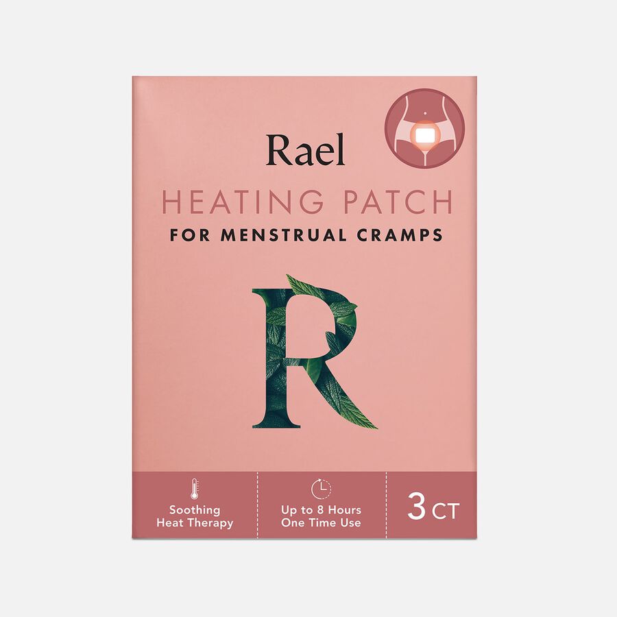 Rael Heating Patch for Menstrual Cramps, 3 ct., , large image number 0