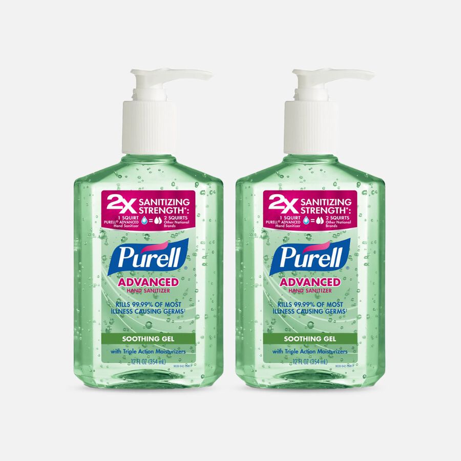 Purell Advanced Hand Sanitizer Aloe Gel 12 oz. (2-Pack), , large image number 0