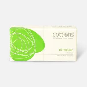 Cottons Tampons, 16 ct.
