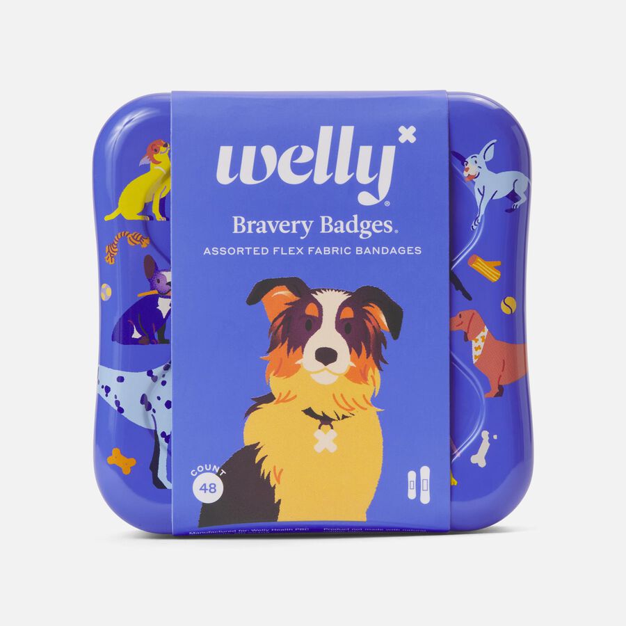 Welly Bravery Bandages Dogs, 48 ct., , large image number 0