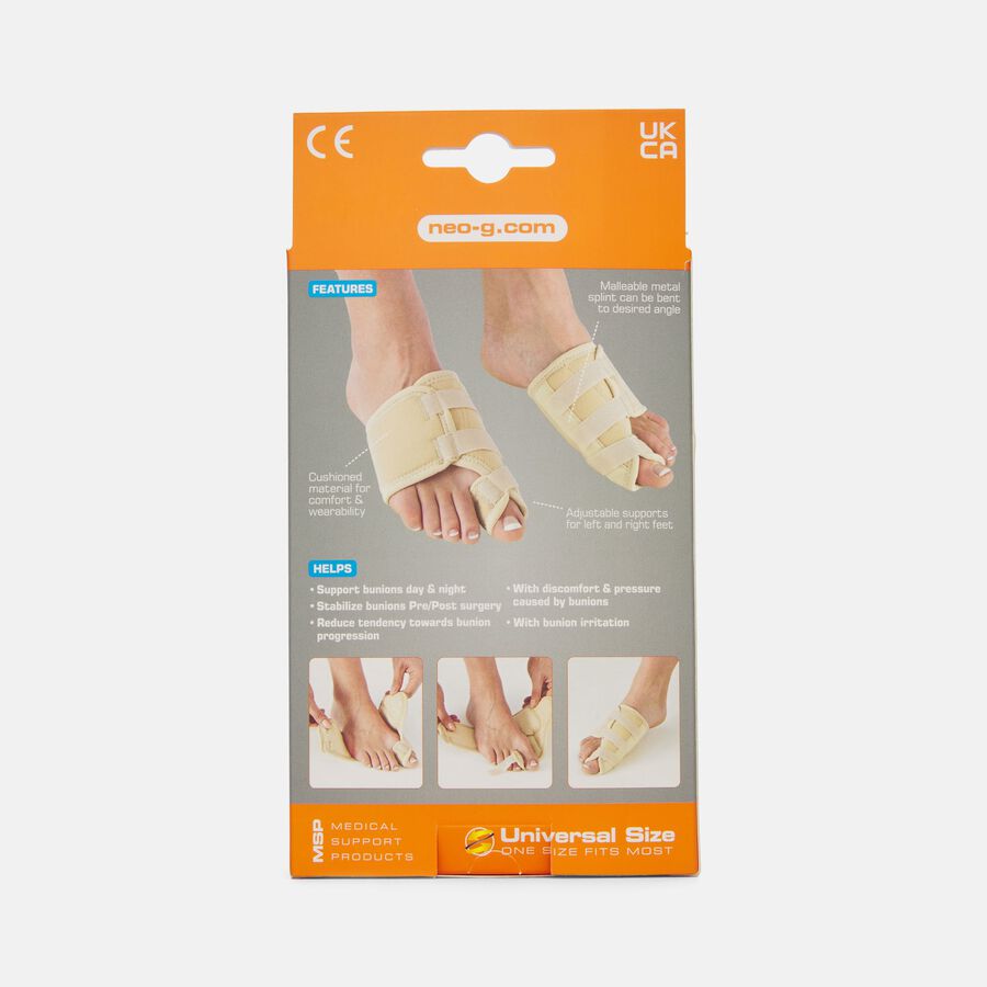Neo-G Bunion Hallux Valgus Soft Support, One Size, 2 ct., , large image number 1