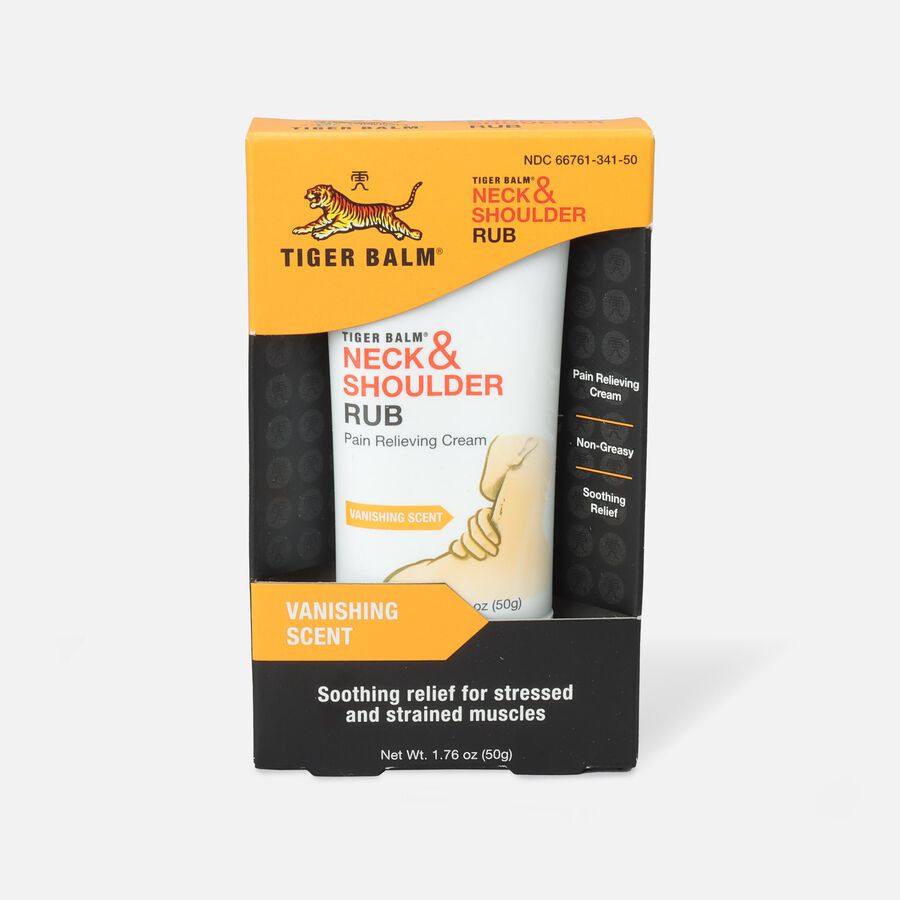 Tiger Balm Neck & Shoulder Rub, 50G, 1.76 oz., , large image number 1