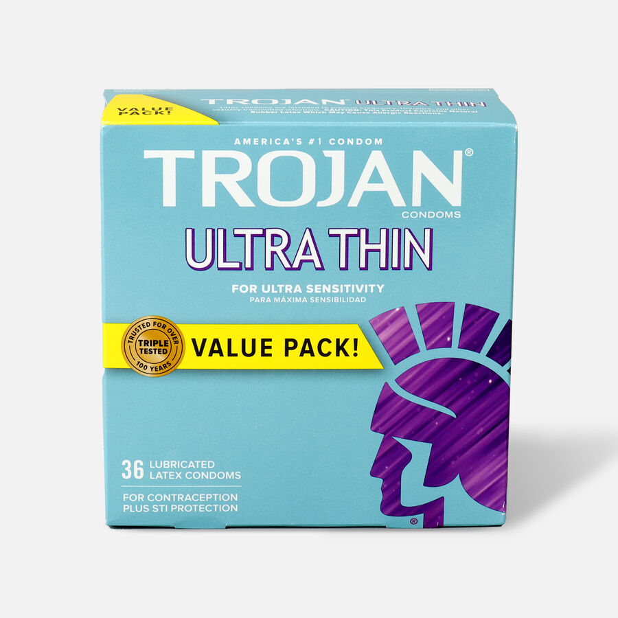 Trojan Ultra Thin Condoms, , large image number 2