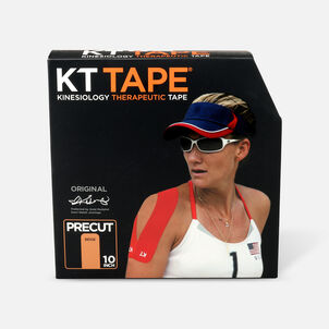 KT Tape Cotton Jumbo Precut Tape, 150 Precut Strips