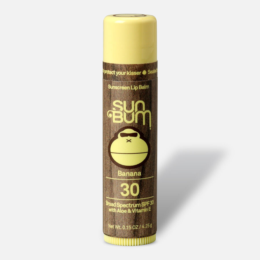 Sun Bum Lip Balm, SPF 30, Banana, .15 oz., , large image number 0