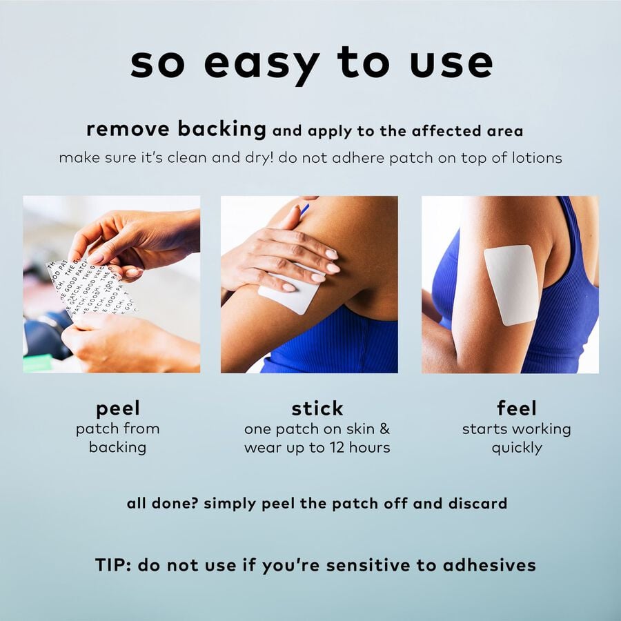The Good Patch&reg; Relief - Pain Relieving Wellness Patch, 4 ct., , large image number 3