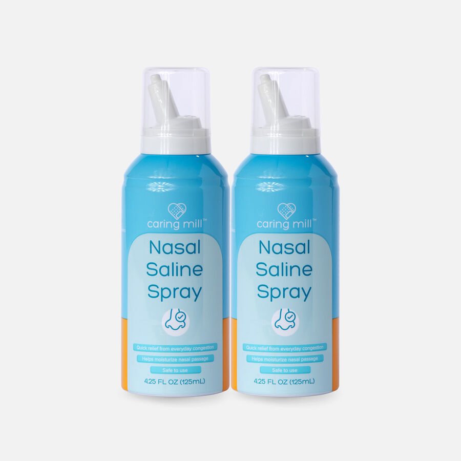 Caring Mill Nasal Saline Spray, 4.5 oz. (2-Pack), , large image number 0