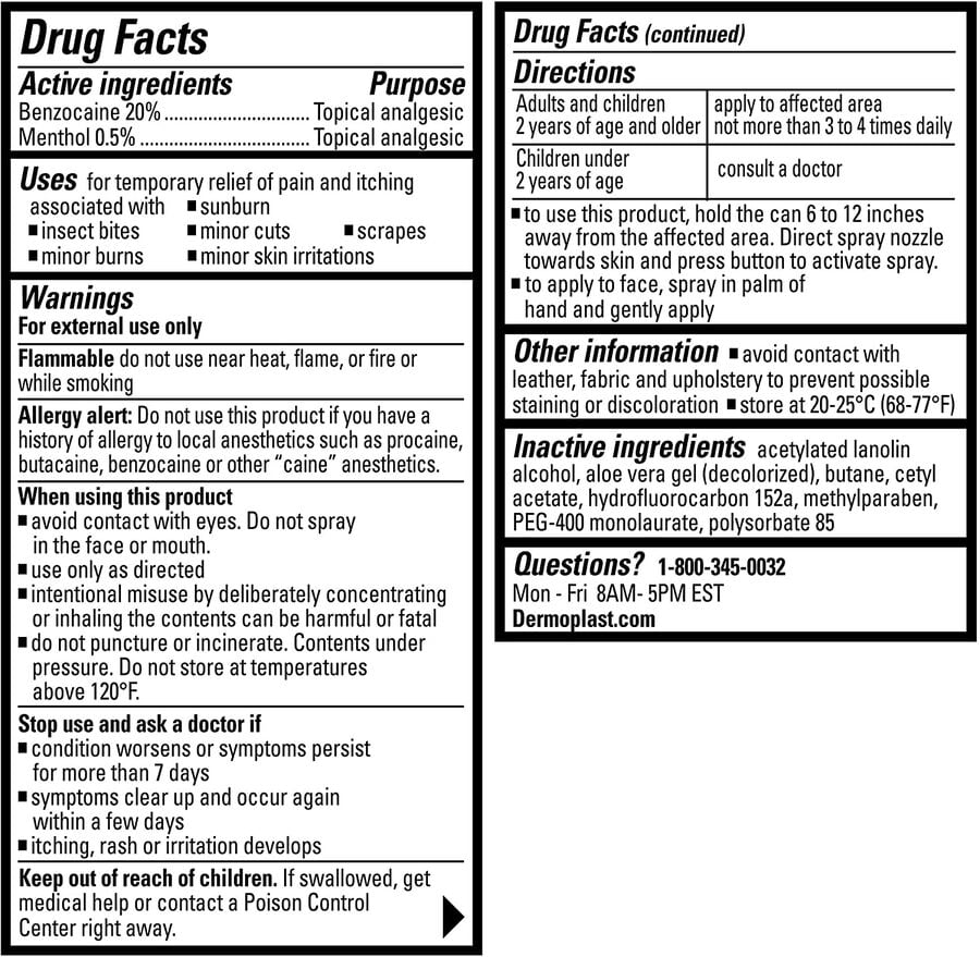 Dermoplast Pain Relief Spray, 2.75 oz., , large image number 2