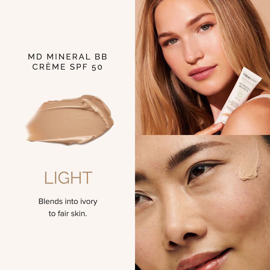 MDSolarSciences&trade; MD Mineral BB Cr&egrave;me, SPF 50, Light, 1.23 oz., Light, large image number 1