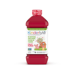 Kinderlyte Natural Oral Electrolyte Solution, Liquid, 33.8 fl oz.