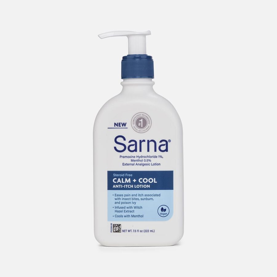 Sarna Calm and Cool Anti-Itch Lotion, 7.5 oz., , large image number 0