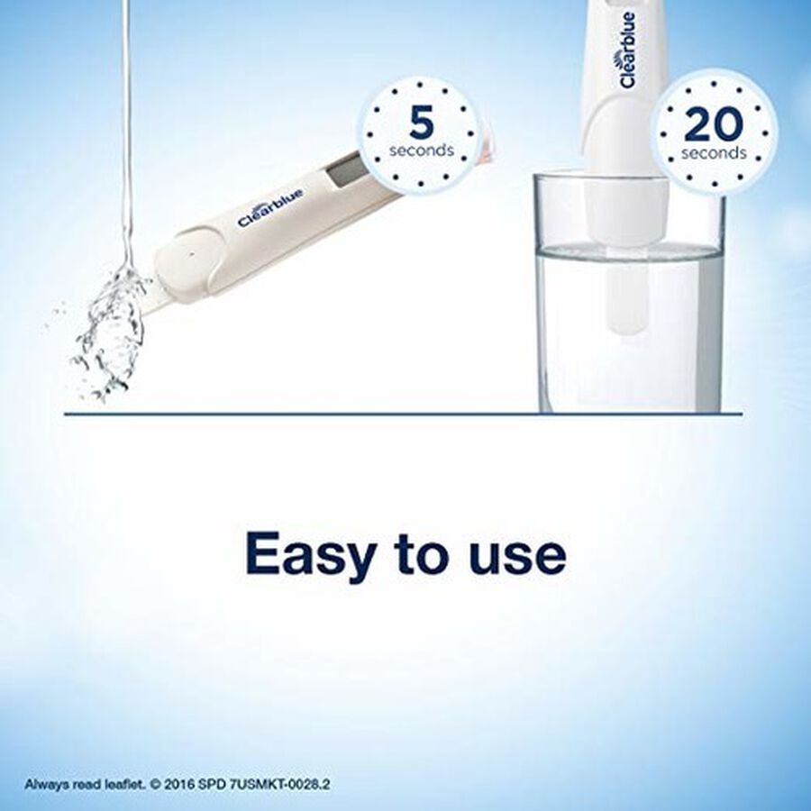 Clearblue Digital Smart Countdown Pregnancy Test - 2 ct., , large image number 2