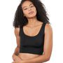 Larken X Nursing + Hands-Free Pumping Bra, Black, Medium, Black, large image number 1