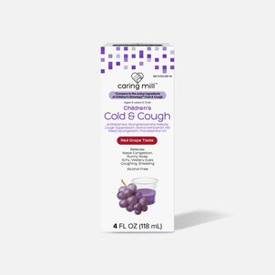 Caring Mill ™ Children's Cold and Cough, Grape Flavor; Cold Medicine for Kids 4 oz.