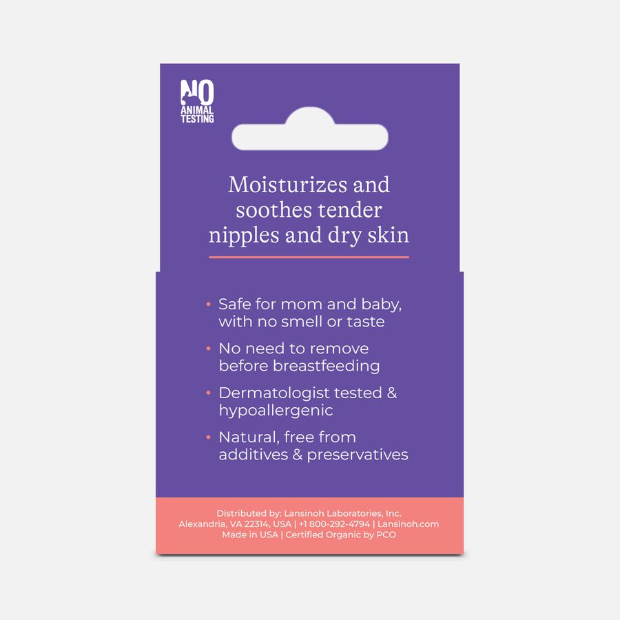 Lansinoh Organic Nipple Balm, 2 oz., , large image number 1
