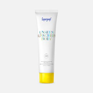 Supergoop! Unseen Sunscreen Body Gel, SPF 40, 3.4 fl oz.