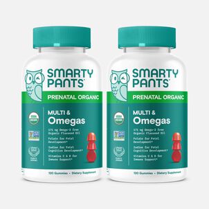 SmartyPants Prenatal Organic Multi & Omegas (2-Pack)