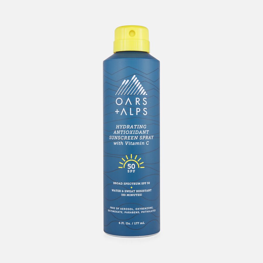 Oars + Alps Hydrating Antioxidant Sunscreen Spray SPF 50, 6 oz., , large image number 0