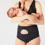 Nyssa FourthWear Postpartum Recovery Underwear & Between Legs Ice/Heat Pack, Black, S/M, , large image number 4