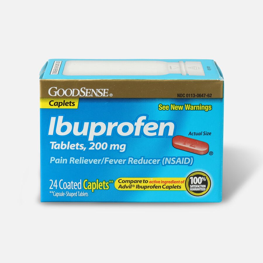 GoodSense® Ibuprofen Coated Tablets 200 mg, Pain Reliever & Fever Reducer, , large image number 3