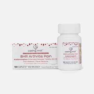 Caring Mill&trade; 8HR Arthritis Pain Acetaminophen Tablets, 100 ct.