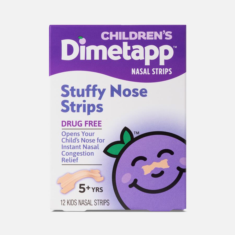 Children's Dimetapp Stuffy Nose Strips for Kids, 12 ct., , large image number 0