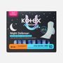 Kotex&reg; BioCare&trade; Ultra Thin Overnight Pads With Wings, Heavy Absorbency, 10 ct., , large image number 0
