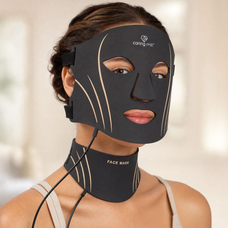 Caring Mill&trade; Acne Calming Light Therapy Flex Mask, , large image number 4