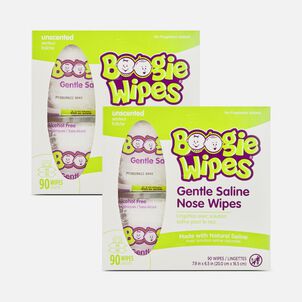 Boogie Wipes&reg; 2-Pack 45 ct. Saline Wipes in Unscented (2-Pack)