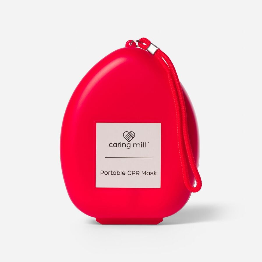 Caring Mill™ Portable CPR Mask, Hard Case, , large image number 0