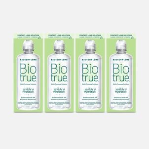 Bausch + Lomb Biotrue Multi-Purpose Solution for Soft Contact Lenses, 10 fl oz.  (4 pack)