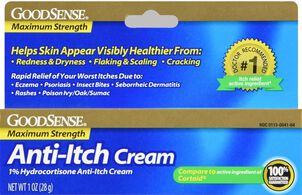 GoodSense® Hydrocortisone 1% Anti-Itch Cream Max Strength, 1 oz.
