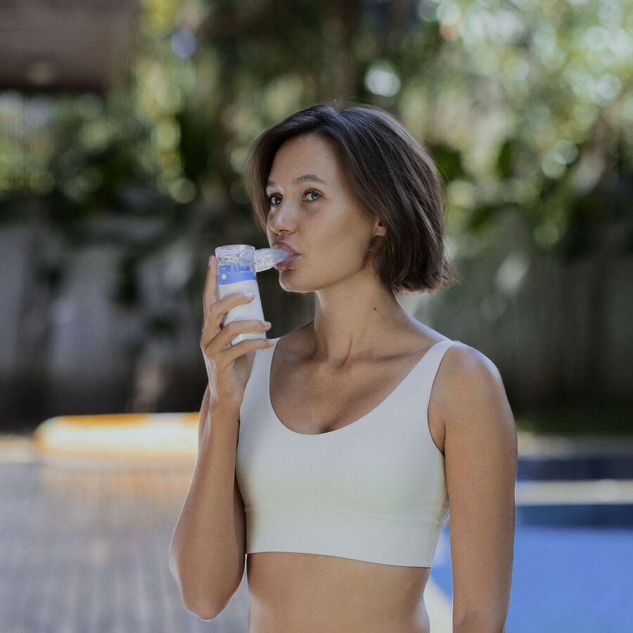 Portable Nebulizer — Caring Mill™ by Aura, , large image number 1