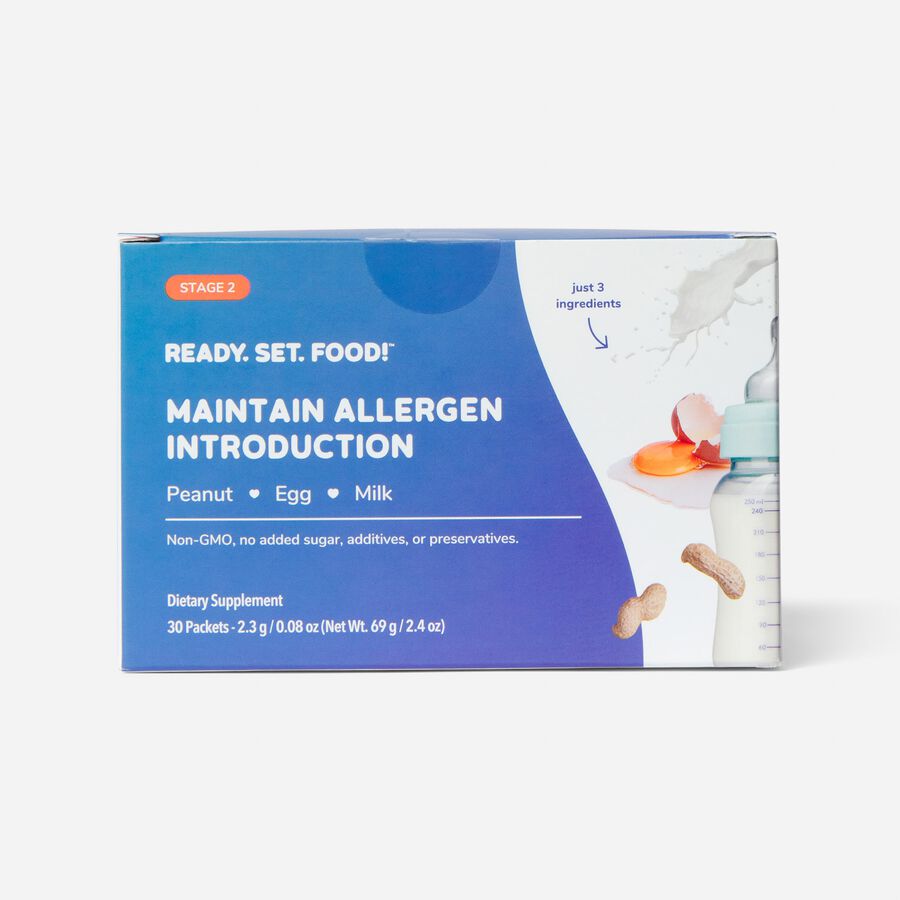 Ready, Set, Food! Early Allergen Introduction System for Babies 4+ Months, Stage 2, , large image number 1