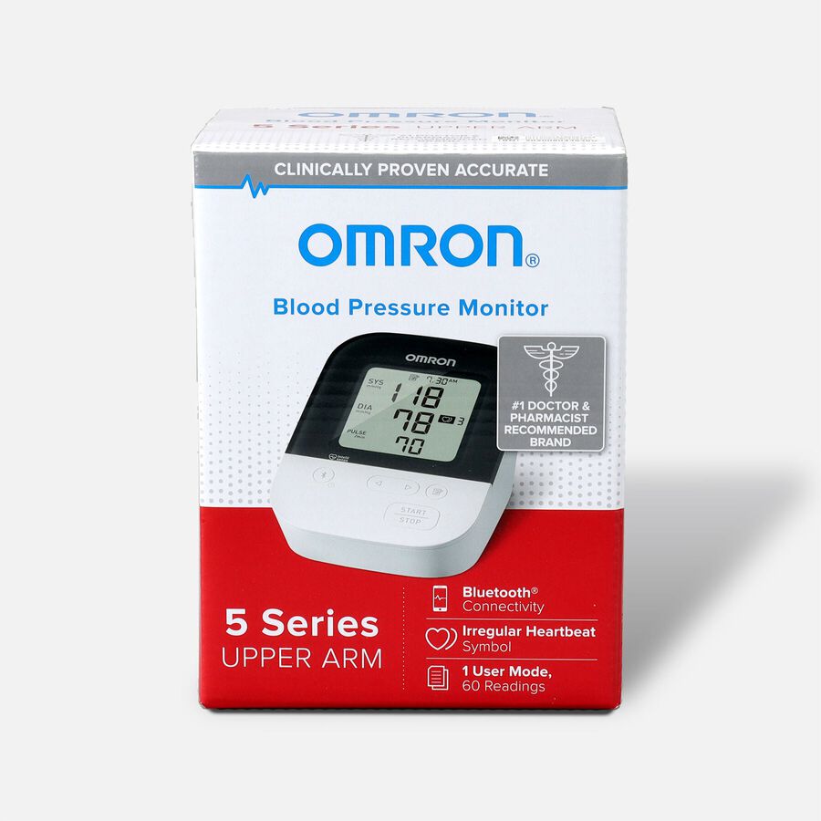 OMRON 5 Series Wireless Upper Arm Blood Pressure Monitor (BP7250), , large image number 0