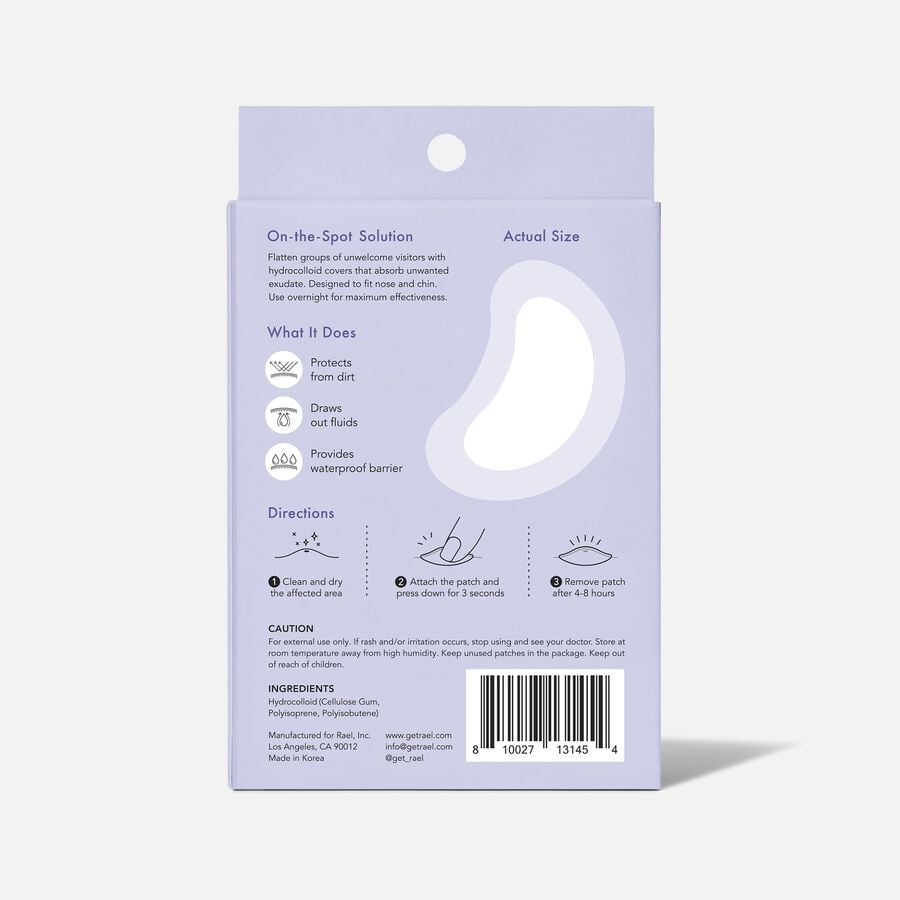 Rael Beauty Miracle Patch Spot Control Cover - 10 ct., , large image number 1