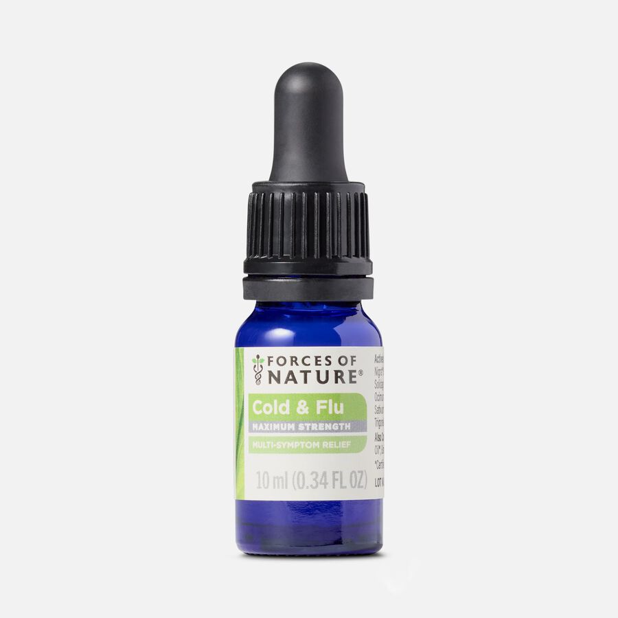Forces of Nature Cold and Flu Maximum Strength Sublingual Drops, 10ml, , large image number 4