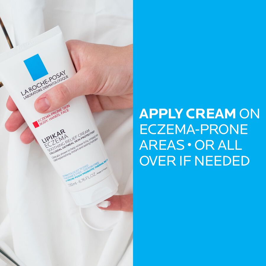 La Roche-Posay Lipikar Eczema Soothing Relief Cream, 6.76 oz., , large image number 3