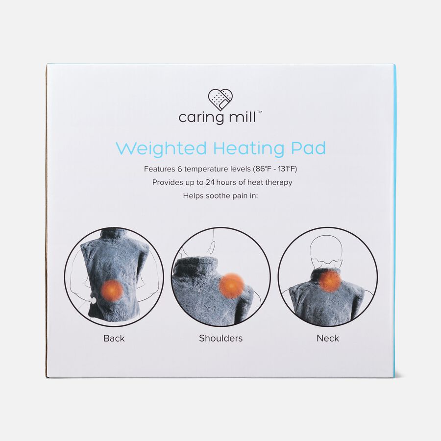 Caring Mill&trade; Weighted Heating Pad for Back Pain Relief, , large image number 5