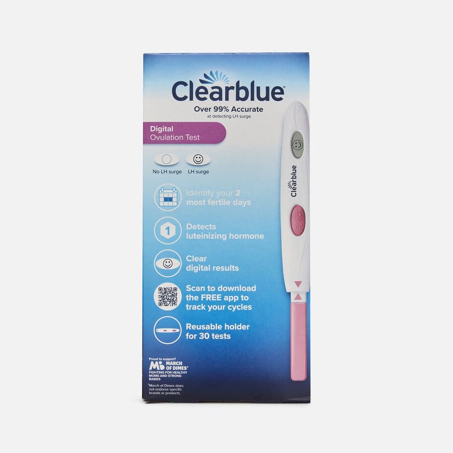 Clearblue Digital Ovulation Tests, 30 ct., , large image number 1