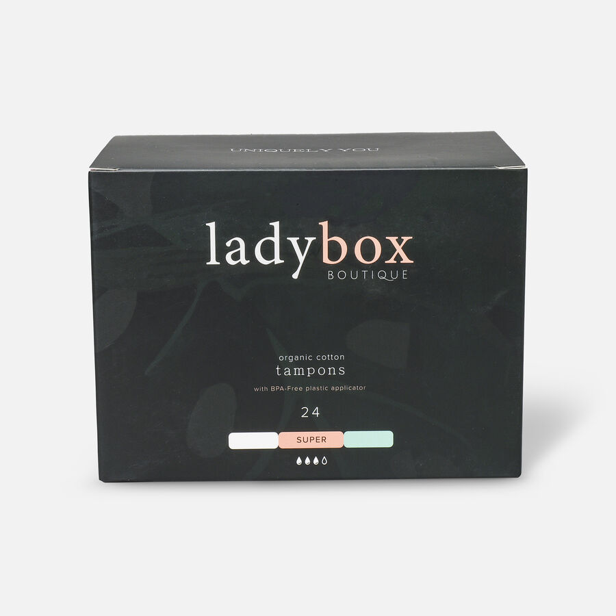 LadyBox Boutique Applicator Free Super Tampons, , large image number 0