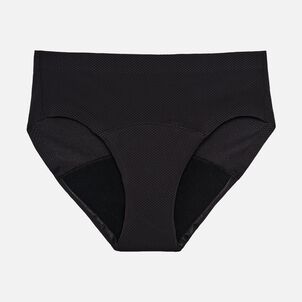 Thinx Breathable Hiphugger Period Underwear, Black