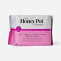 The Honey Pot 100% Organic Top Sheet Super Herbal Menstrual Pads with Wings, , large image number 4